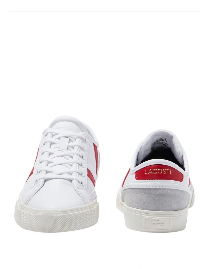 Lacoste Sideline Pro Sneaker In White 7 Lacoste Sideline Pro Sneaker In White - Image 5