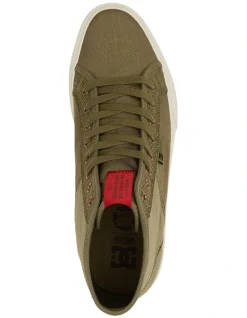 DC Manual Textile High-Top Shoes In Olive/Military 11 DC Manual Textile High-Top Shoes In Olive/Military -CONVERSE shop 935287930 4 720x928