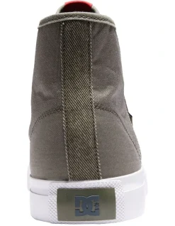 DC Manual Textile High-Top Shoes In Olive/Military 12 DC Manual Textile High-Top Shoes In Olive/Military -CONVERSE shop 935287930 5 720x928