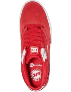 DC Kalis Vulc Mid S Shoes In Athletic Red -CONVERSE shop 935288560 3 720x928
