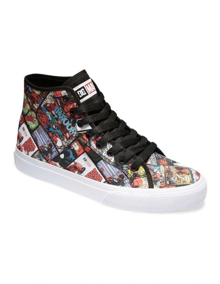 DC Deadpool Manual High Top Shoes In Assorted 3 DC Deadpool Manual High Top Shoes In Assorted