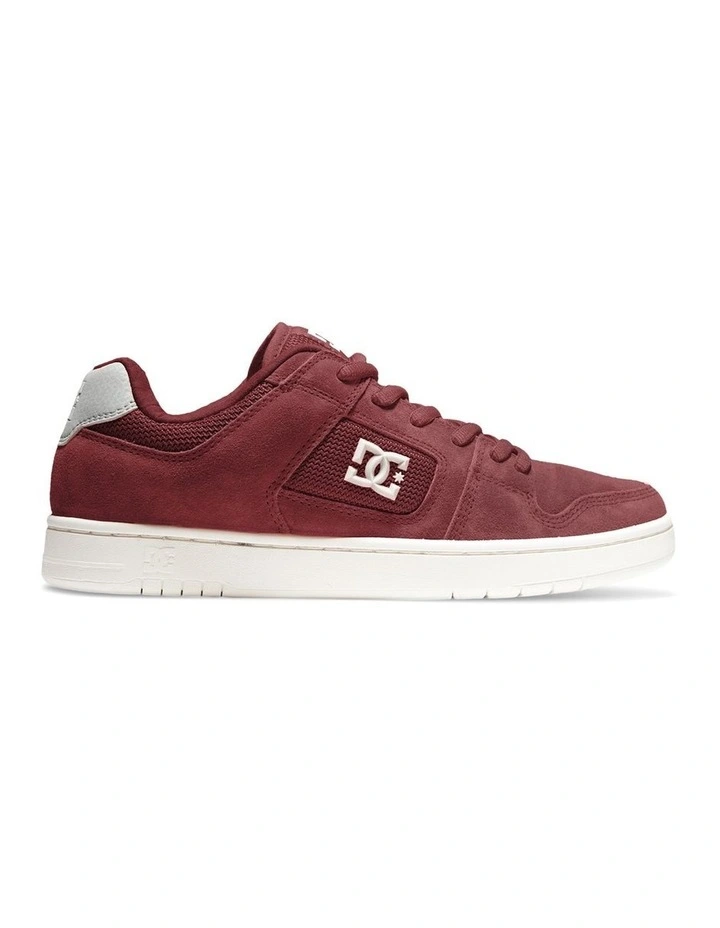 DC Manteca S Leather Skate Shoes In Red 6 DC Manteca S Leather Skate Shoes In Red - Image 4