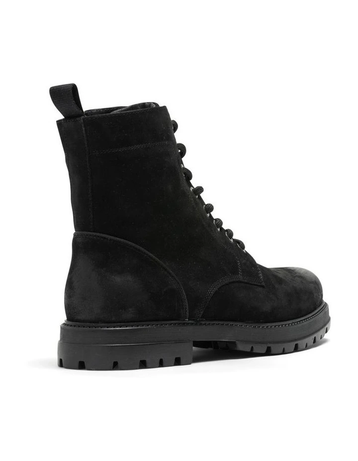 Rodd & Gunn Addington Military Boot In Black 5 Rodd & Gunn Addington Military Boot In Black - Image 3