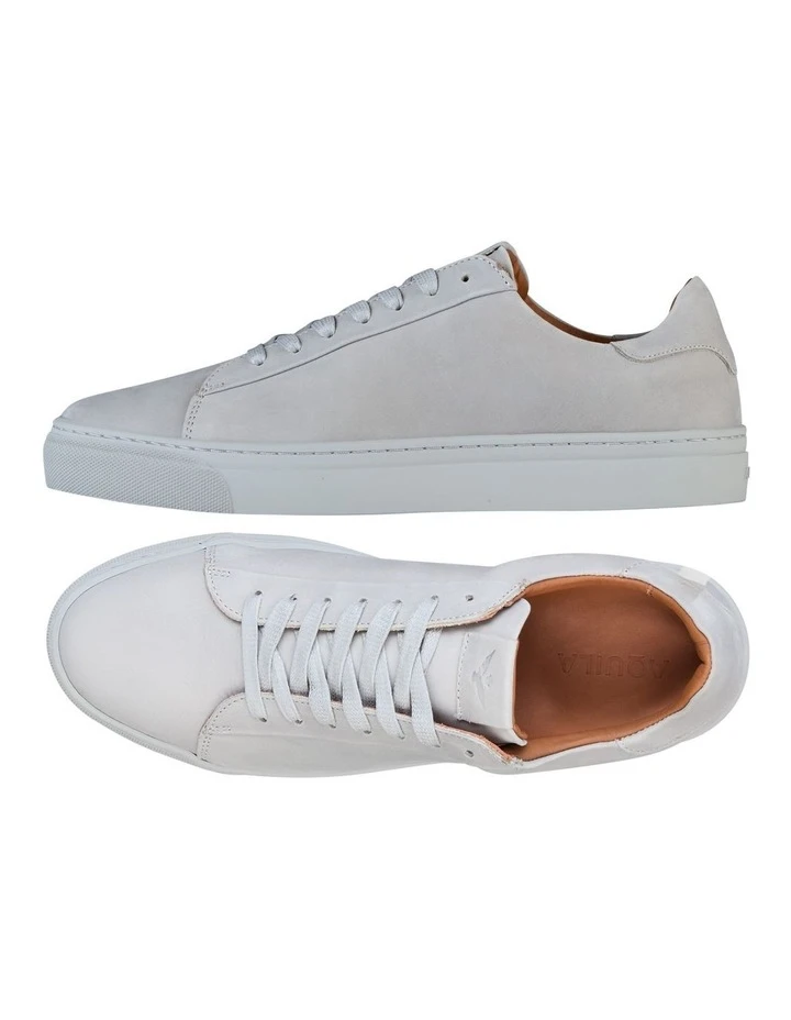 Aquila Deco 2.0 Nubuck Sneakers In Light Grey 5 Aquila Deco 2.0 Nubuck Sneakers In Light Grey - Image 3