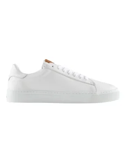 Aquila Deco 2.0 Leather Sneakers In White