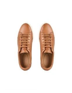 Aquila Perry Leather Sneakers In Tan -CONVERSE shop 939041470 3 720x928