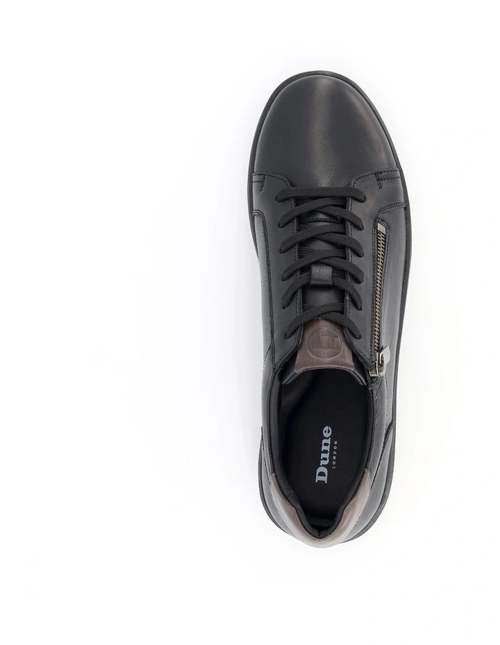Dune London Tribute Sneakers In Black 5 Dune London Tribute Sneakers In Black - Image 3