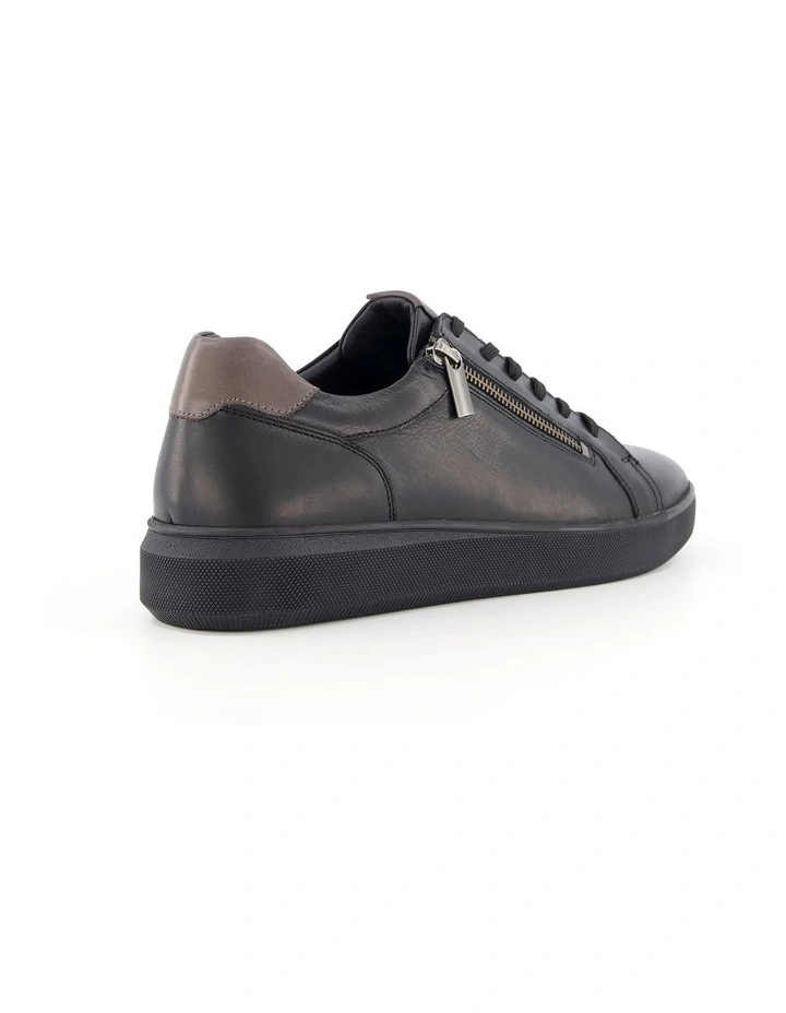Dune London Tribute Sneakers In Black 6 Dune London Tribute Sneakers In Black - Image 4