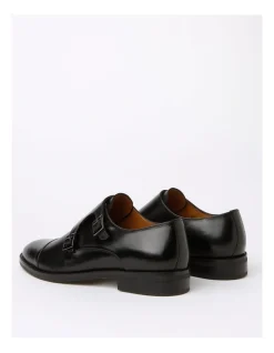 Blaq Blaine Double Monk Strap Slip On In Black -CONVERSE shop 940221910 3 720x928