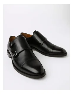Blaq Blaine Double Monk Strap Slip On In Black -CONVERSE shop 940221910 4 720x928