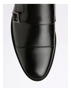 Blaq Blaine Double Monk Strap Slip On In Black -CONVERSE shop 940221910 6 720x928