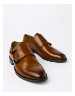 Blaq Blaine Double Monk Strap Slip On In Tan -CONVERSE shop 940222000 3 720x928