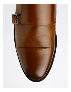 Blaq Blaine Double Monk Strap Slip On In Tan -CONVERSE shop 940222000 6 720x928