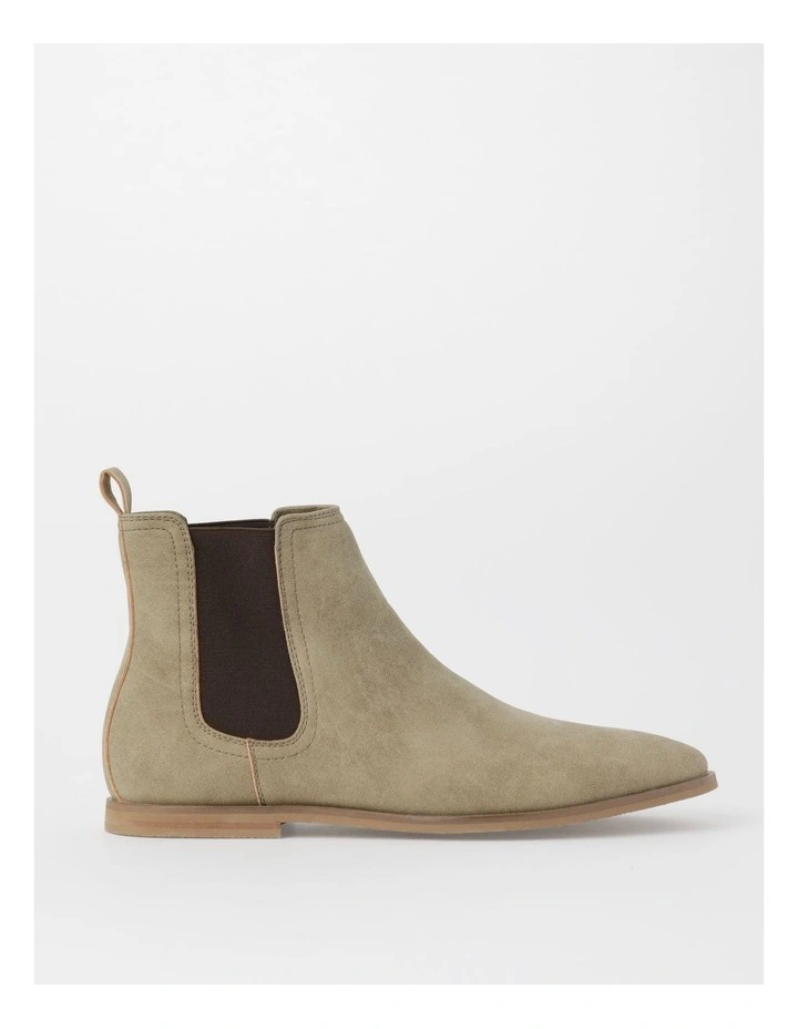 Kenji Emmett Chelsea Boot In Taupe 3 Kenji Emmett Chelsea Boot In Taupe