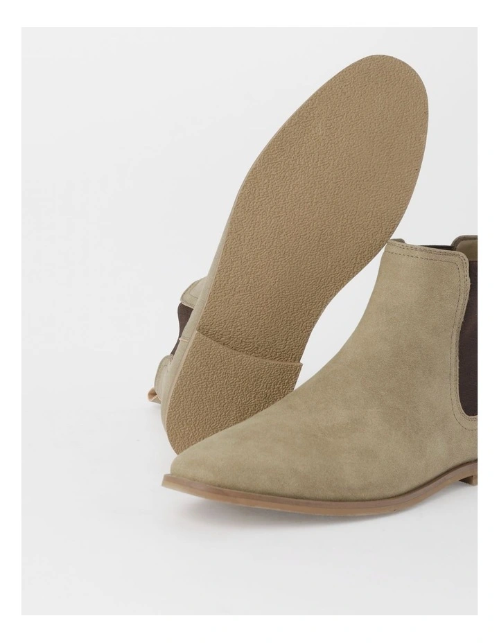 Kenji Emmett Chelsea Boot In Taupe 7 Kenji Emmett Chelsea Boot In Taupe - Image 5