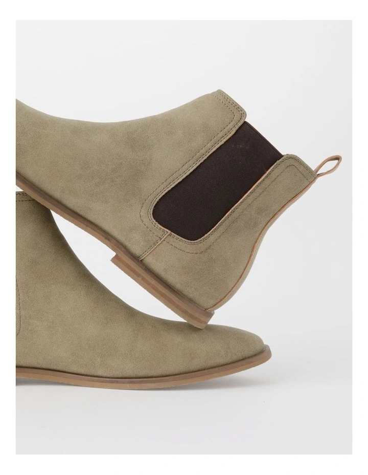 Kenji Emmett Chelsea Boot In Taupe 8 Kenji Emmett Chelsea Boot In Taupe - Image 6