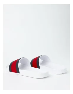 Tommy Hilfiger Essential Flag Pool Slide Slides In White -CONVERSE shop 943227280 5 720x928