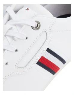 Tommy Hilfiger Classic Lo Cupsole Leather Sneaker In White -CONVERSE shop 945651790 4 720x928