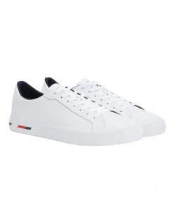 Tommy Hilfiger Modern Leather Sneaker In White