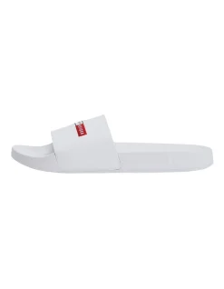 Tommy Hilfiger Embroidery Hilfiger Pool Slide Slides In White -CONVERSE shop 945868150 3 720x928