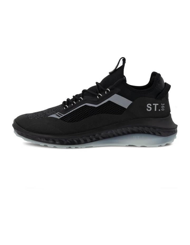 ECCO ST360 Sneaker In Black 4 ECCO ST360 Sneaker In Black - Image 2