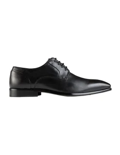 Aquila Harlen Leather Dress Shoes In Black