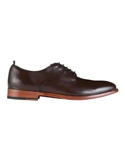 Aquila Bower Leather Dress Shoes In Brown