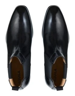 Aquila Bronson Leather Chelsea Boots In Black -CONVERSE shop 946675180 3 720x928