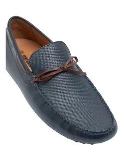 Oxford Jojo Leather Driver Loafers In Navy -CONVERSE shop 948937060 3 720x928