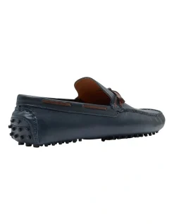 Oxford Jojo Leather Driver Loafers In Navy -CONVERSE shop 948937060 4 720x928
