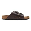 Oxford Rayond Leather Velcro Slides In Brown -CONVERSE shop 948937150 1 720x928