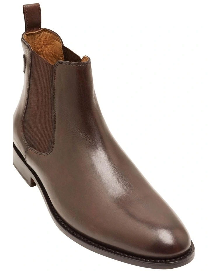 Oxford Gage Goodyear Welted Chelsea Boots In Chocolate 5 Oxford Gage Goodyear Welted Chelsea Boots In Chocolate - Image 3