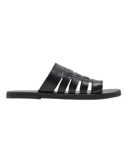 Oxford Tristan Fisherman Slide In Black