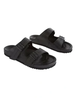 French Connection Zane Leather Slide -CONVERSE shop 949364920 949373290 3 720x928