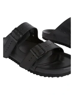 French Connection Zane Leather Slide -CONVERSE shop 949364920 949373290 4 720x928