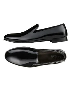 Aquila Percival Patent Leather Loafers In Black -CONVERSE shop 949631680 3 1 720x928