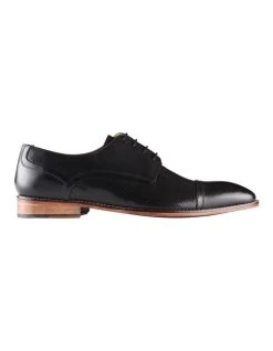 Aquila Winston Leather Dress Shoes In Black