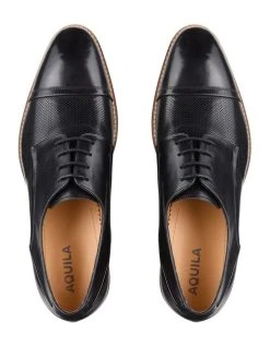 Aquila Winston Leather Dress Shoes In Black -CONVERSE shop 950201830 3 720x928