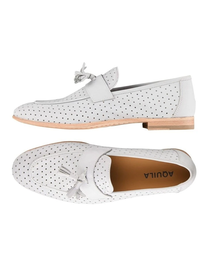 Aquila Carlo Nubuck Loafers In Grey 4 Aquila Carlo Nubuck Loafers In Grey - Image 2