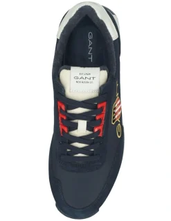 Gant Garold Silky Suede Sneaker In Marine -CONVERSE shop 953589160 2 720x928