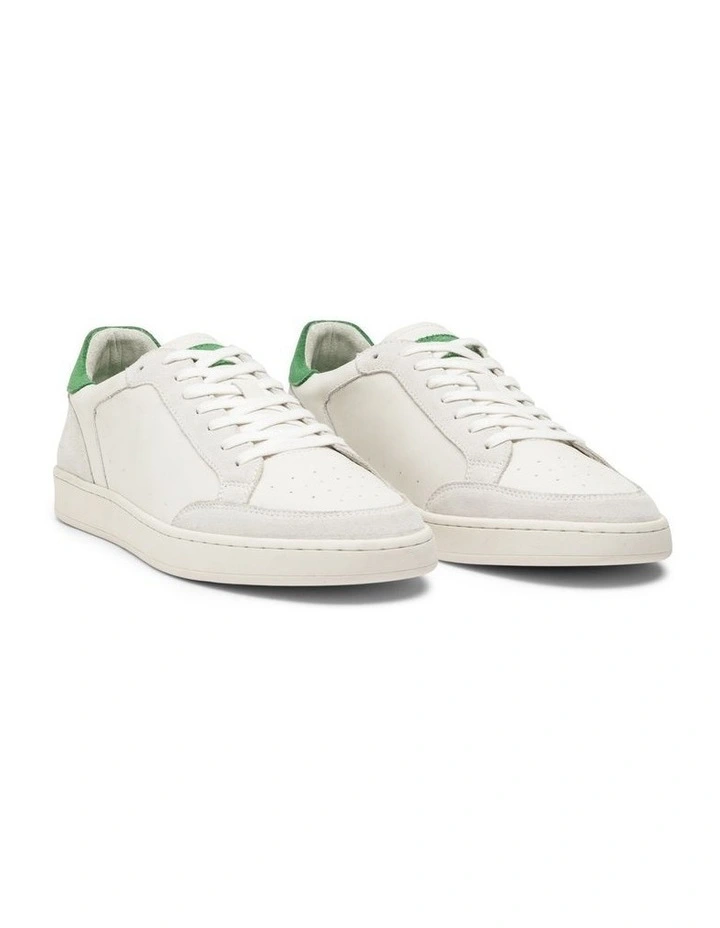 Rodd & Gunn Sussex Street Sneaker In Chalk/Emerald 5 Rodd & Gunn Sussex Street Sneaker In Chalk/Emerald - Image 3