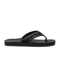 Rodd & Gunn Piha Jandal In Black