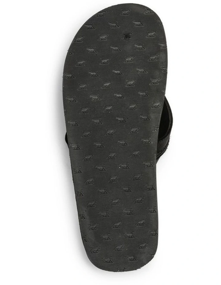 Rodd & Gunn Piha Jandal In Black 8 Rodd & Gunn Piha Jandal In Black - Image 6