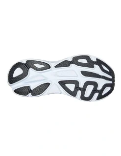 Hoka One One Bondi 8 Wide Mens Running Shoes In Black/White -CONVERSE shop 958000330 4 720x928