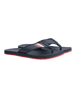 Tommy Hilfiger Padded Beach Sandal In Navy