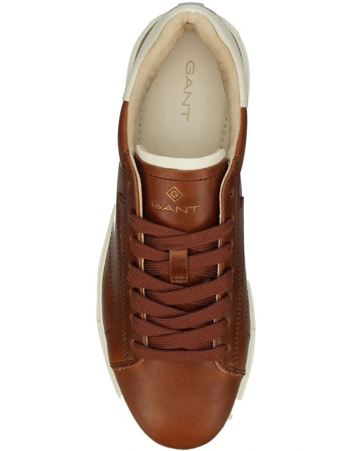 Gant Mc Julien Leather Sneaker In Brown 4 Gant Mc Julien Leather Sneaker In Brown - Image 2