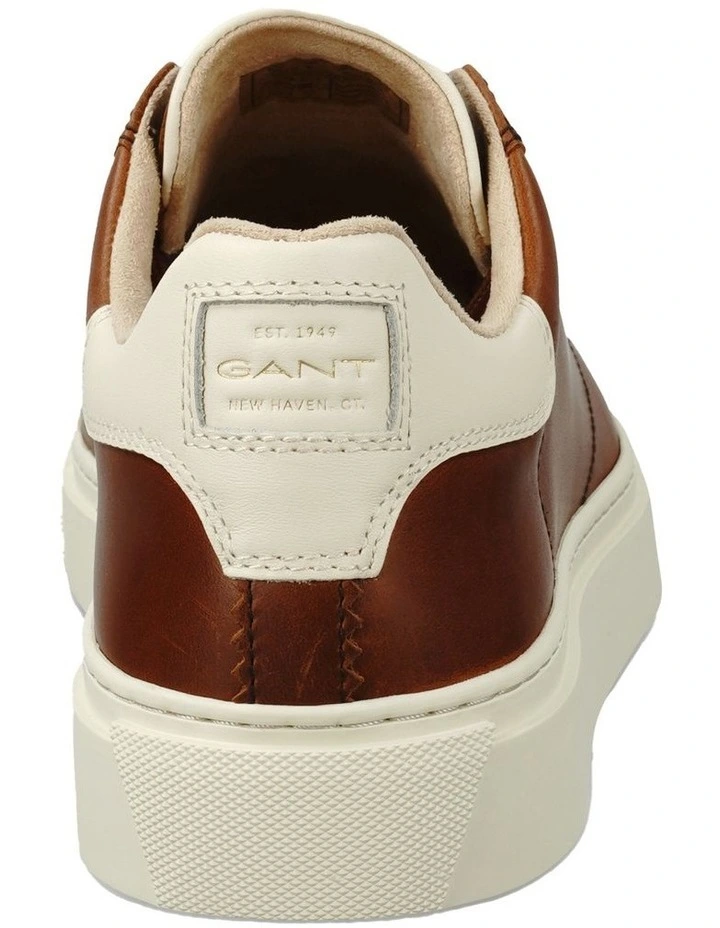 Gant Mc Julien Leather Sneaker In Brown 5 Gant Mc Julien Leather Sneaker In Brown - Image 3