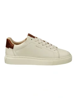 Gant Mc Julien Leather Sneaker In Beige