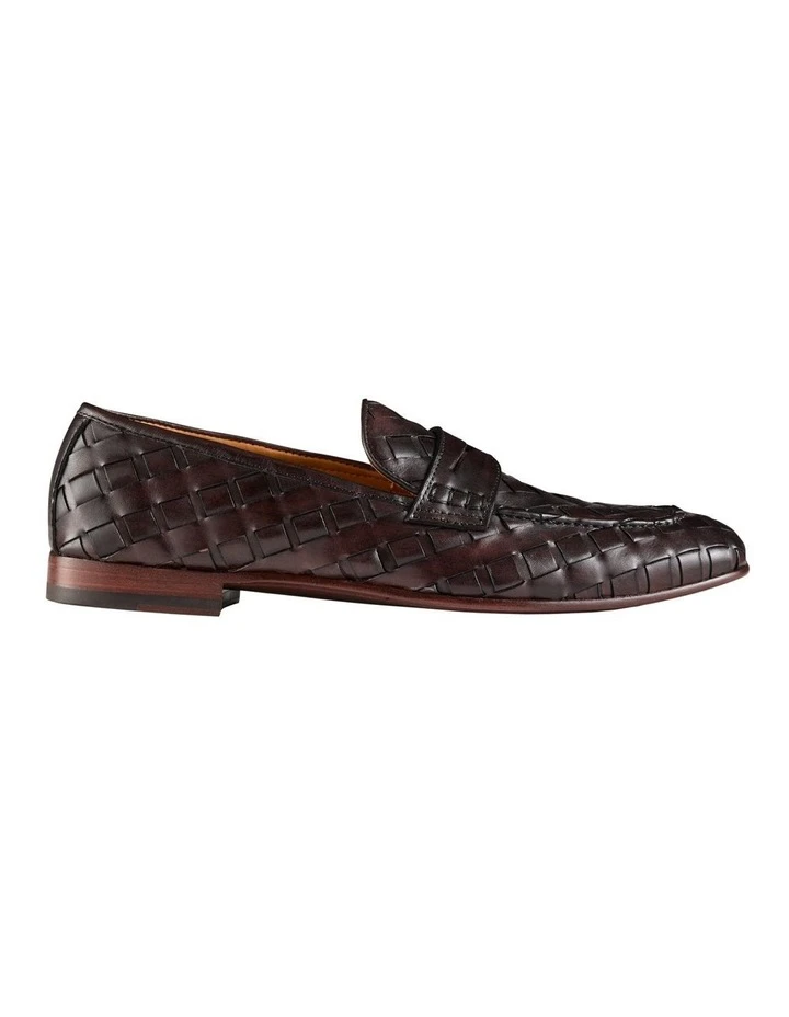Aquila Giovanni Leather Loafers In Brown 3 Aquila Giovanni Leather Loafers In Brown