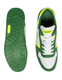 Lacoste T-clip Sneakers In White/Green -CONVERSE shop 974581570 5 1 720x928